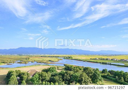 Niigata scenery of Fukushima gata Niigata scenery of Fukushima gata 96715297