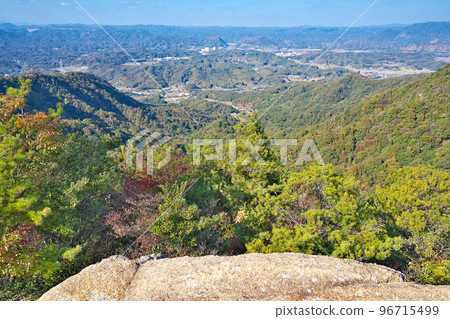 [View from Ryusenji Temple (top of Mt. Shirataki)] Koizumi Town, Mihara City, Hiroshima Prefecture 96715499