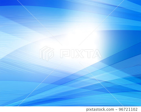 Wave background material that shines refreshingly / marine blue Wave background material that shines refreshingly / marine blue 96721102