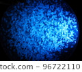 Fantastic glowing jellyfish 96722110