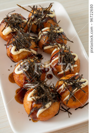 Takoyaki ball dumplings or Octopus balls 96722680