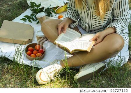 Concept of beautiful outdoor relax in summer time, picnic 96727155