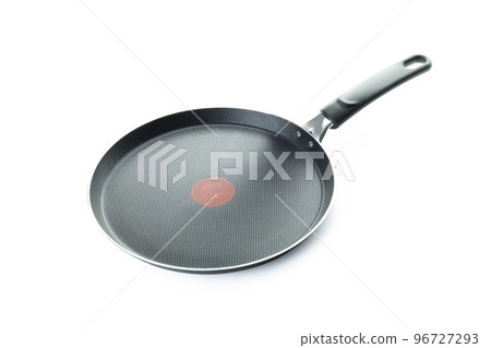 Empty one pan isolated on white background 96727293