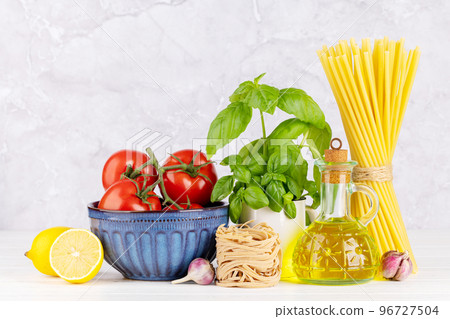 Ingredients for cooking. Italian cuisine Ingredients for cooking. Italian cuisine 96727504