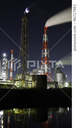 Factory night view seen from Aboshi Nagisa Park (Daicel Aboshi Factory) 96727961