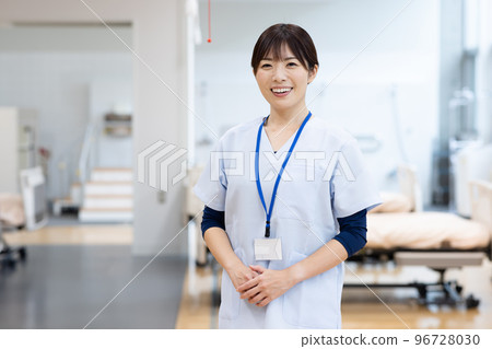 Health care workers in scrubs 96728030