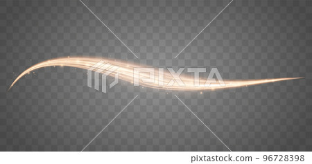 Shining lines. Vector Light Effect 96728398