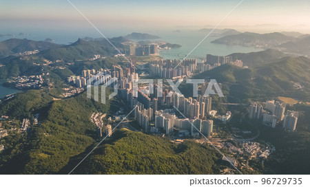 Razor Hill with Tseung Kwan O town, hong kong 11 May 2022 Razor Hill with Tseung Kwan O town, hong kong 11 May 2022 96729735