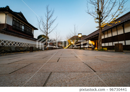 San'in's Little Kyoto Autumn sunset in Tsuwano 96730441