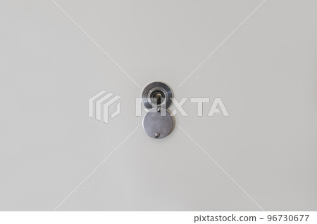 Door Peephole. White door 96730677