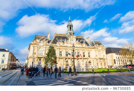 France Tours City Hall *partially soft focus 96730885