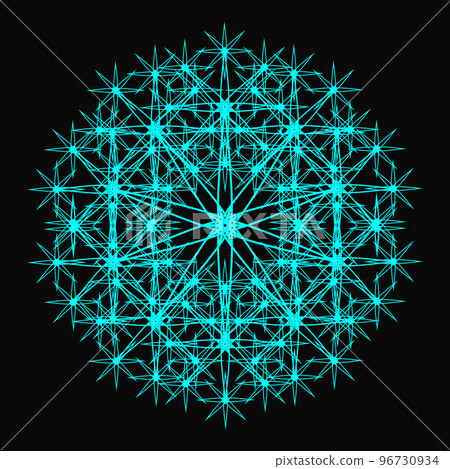 geometric pattern fractal sacred geometry colorful icon profile picture geometric pattern fractal sacred geometry colorful icon profile picture 96730934