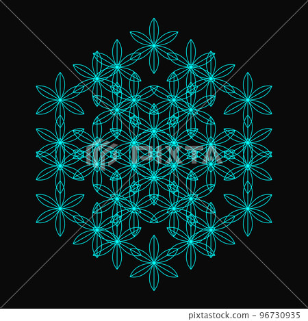 geometric pattern fractal sacred geometry colorful icon profile picture geometric pattern fractal sacred geometry colorful icon profile picture 96730935