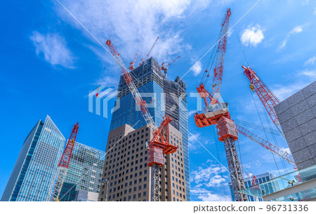 Tokyo cityscape in Japan I want Toranomon Hills station redevelopment etc. Tokyo cityscape in Japan I want Toranomon Hills station redevelopment etc. 96731336