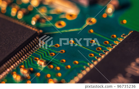 Background image texture of Motherboard digital microchips Background image texture of Motherboard digital microchips 96735236