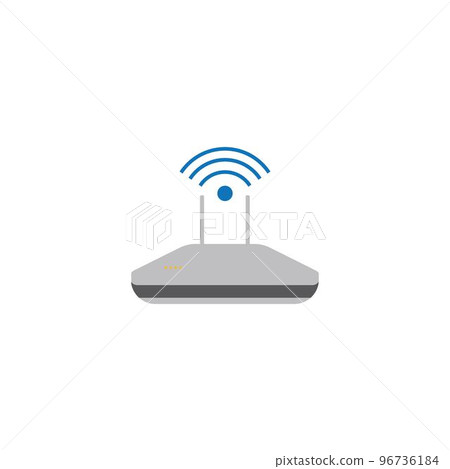 Wi-fi router icon 96736184