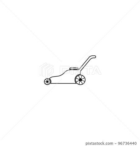 lawn mower icon 96736440