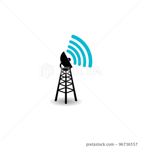 Network tower icon 96736557