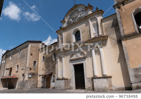 Pietravairano, a medieval village in the province of Caserta, Italy. Pietravairano, a medieval village in the province of Caserta, Italy. 96738498