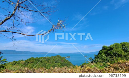 Hachisaki Boyo Corridor (Yatsushiro Sea and Unzen-Amakusa National Park in front of you) 96738599