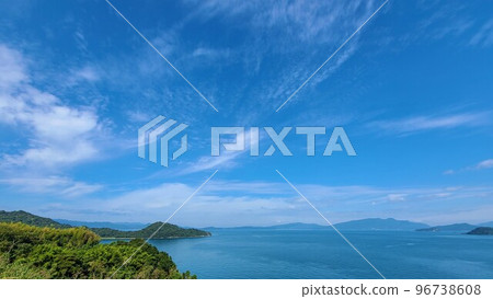 Hachisaki Boyo Corridor (Yatsushiro Sea and Unzen-Amakusa National Park in front of you) 96738608