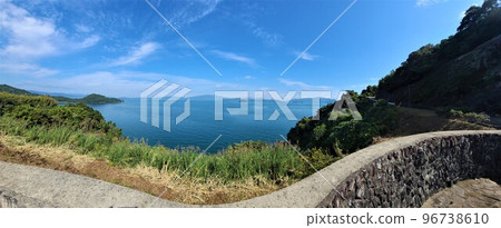 八崎望陽迴廊（眼前的八代海和雲仙天草國立公園） 96738610