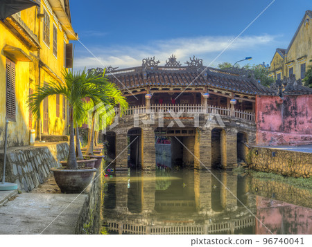 Hoi An, Vietnam Chua Cau Temple Bridge 96740041