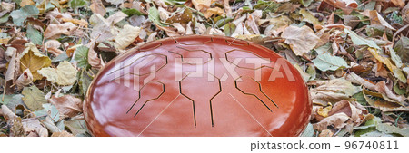 red steel tongue drum 96740811