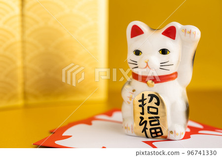 Maneki-neko 增加財務財富 - 圖庫照片 96741330