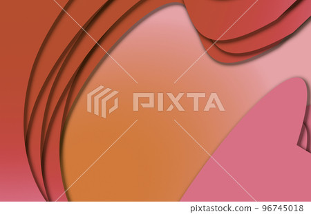 疊加變形圖形的背景素材 96745018