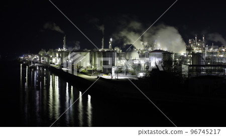Night view of Nippon Shokubai Himeji Factory taken from Aboshi Rinkai Bridge Night view of Nippon Shokubai Himeji Factory taken from Aboshi Rinkai Bridge 96745217
