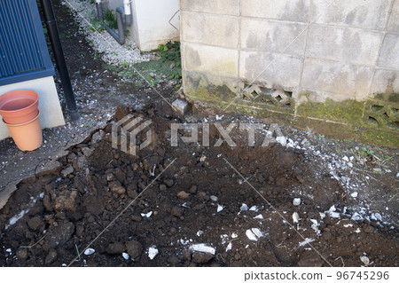 住宅用地開發 土地平整工程 建築物邊界 住宅用地開發 土地平整工程 建築物邊界 96745296