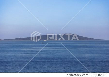 Izu Oshima seen from Izu Atagawa Heights 96746468