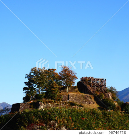 Machu Picchu in Gifu Naegi Castle Ruins 96746758