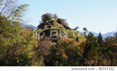 Machu Picchu in Gifu Naegi Castle Ruins Machu Picchu in Gifu Naegi Castle Ruins 96747282