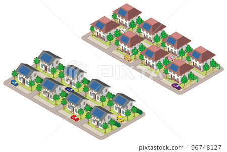 A three-dimensional illustration of a building. 96748127