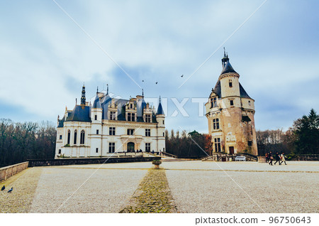 法國世界遺產舍農索城堡 96750643