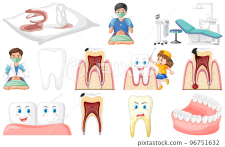 Set of dental care element 96751632