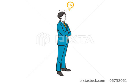 商人想出一個雙臂交叉的好主意 96752061