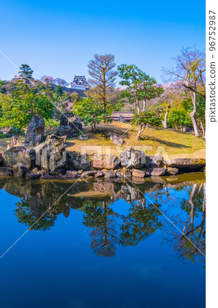 Hikone Castle Japanese Garden Genkyuen Hikone Castle Japanese Garden Genkyuen 96752987