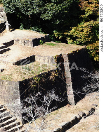 Machu Picchu in Gifu Naegi Castle Ruins Oyagura Ruins 96753809