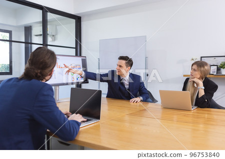 Group of business people teamwork planning project for startup. Group of business people teamwork planning project for startup. 96753840