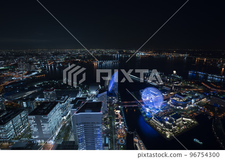 Yokohama night view Minatomirai Yokohama night view Minatomirai 96754300