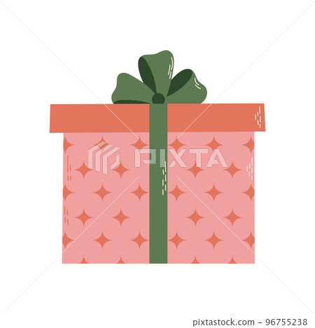 Colorful gift box. Good for Birthday, Christmas design. Vector illustration Colorful gift box. Good for Birthday, Christmas design. Vector illustration 96755238