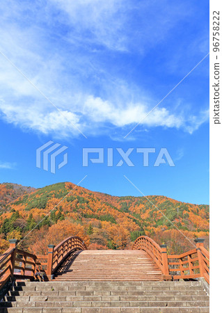 木曾大橋秋中山道奈良宿 96758222