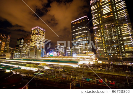 Tokyo station night view 2022 Tokyo station night view 2022 96758803