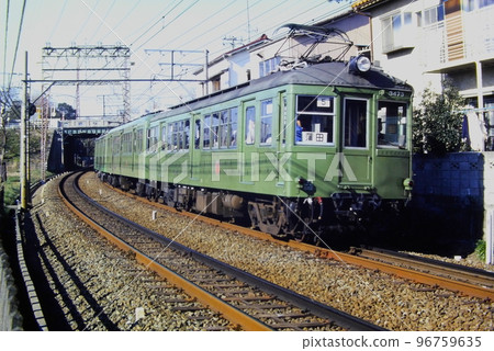 Tokyu Series 3450 No. 3473，Tamagawaen-Numabe（Megama Line），1980 年 1 月 27 日，Kodachrome 64 96759635