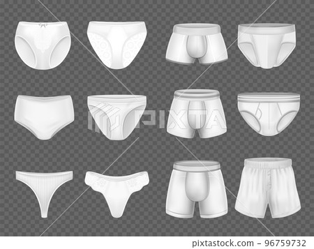 Realistic Underwear Set 96759732