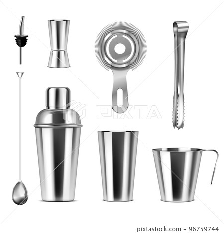 Bar Equipment Realistic Set Bar Equipment Realistic Set 96759744