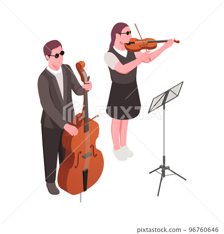 Inclusive Musicians Education Composition 96760646